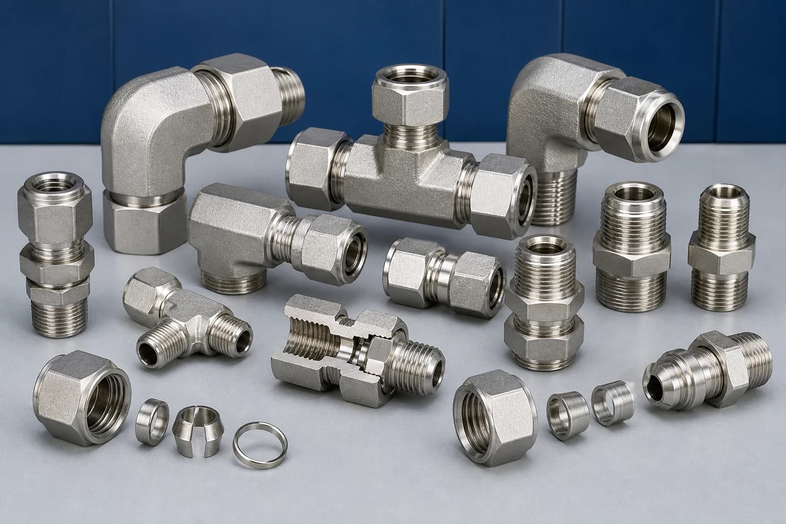 Hydraulic Fittings & Adapters by Parker / approved OEMs
